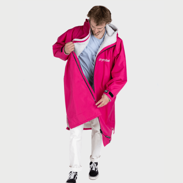 dryrobe advance hot pink change robe male