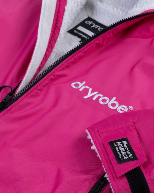 dryrobe advance hot pink change robe