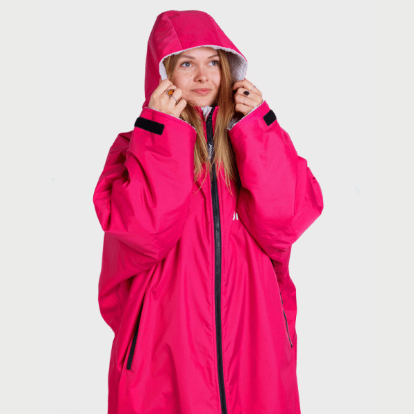 dryrobe advance hot pink change robe female