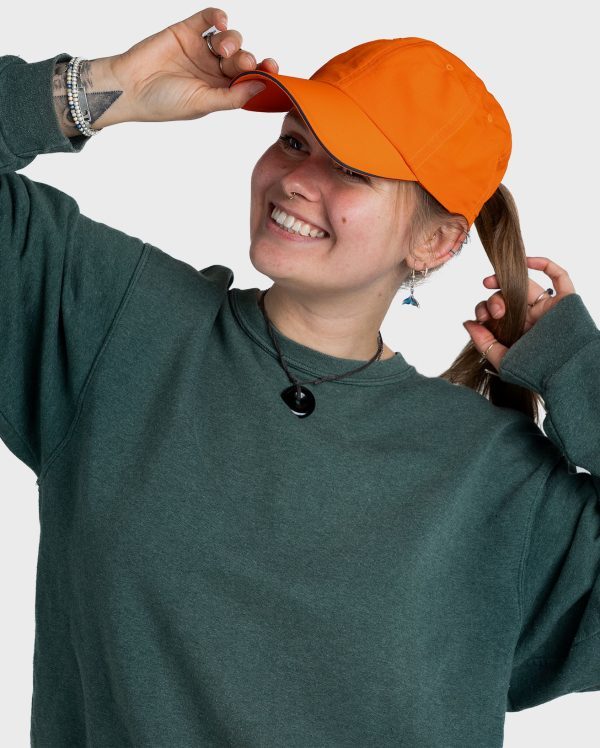 dryrobe quickdry cap orange female